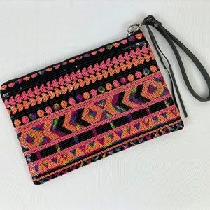 Independent Reign New York Sequin Wristlet, Clutch Bag